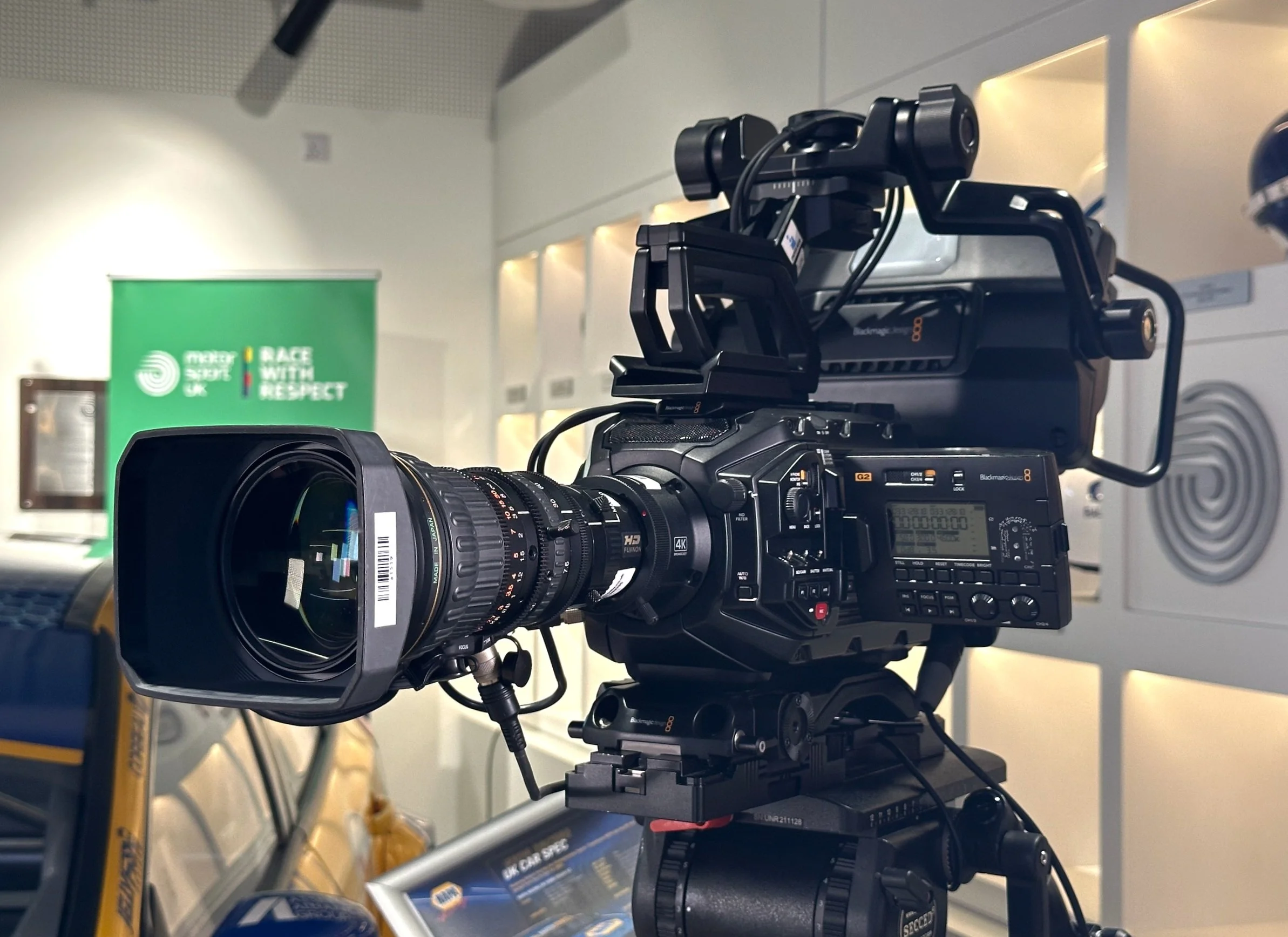 Broadcast camera